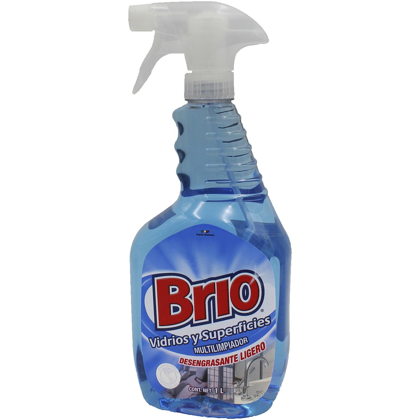 6PK - BRIO VIDRIOS Y SUPERFICIES 1LT