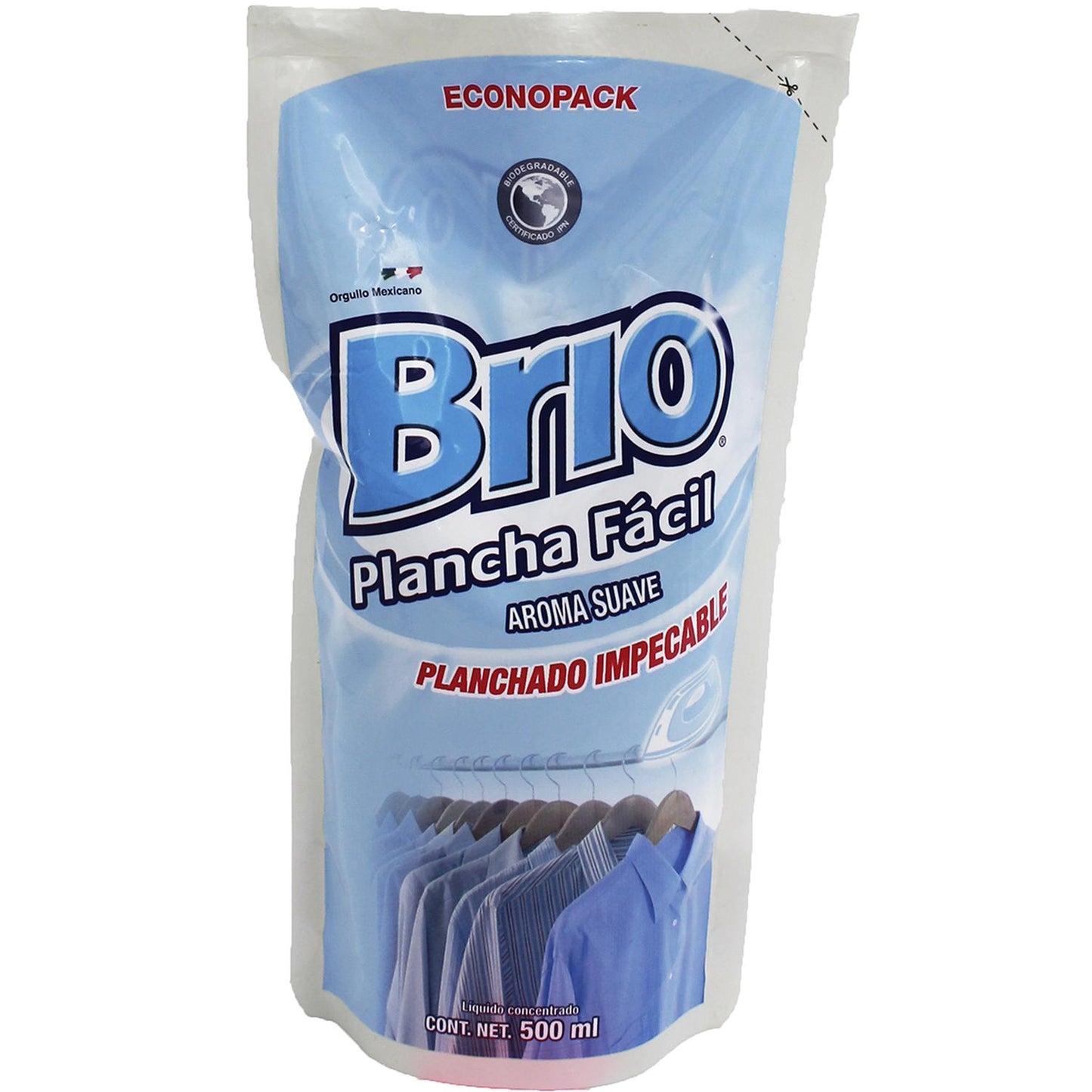 6PK - BRIO PLANCHA FACIL ECONOPACK 500ML