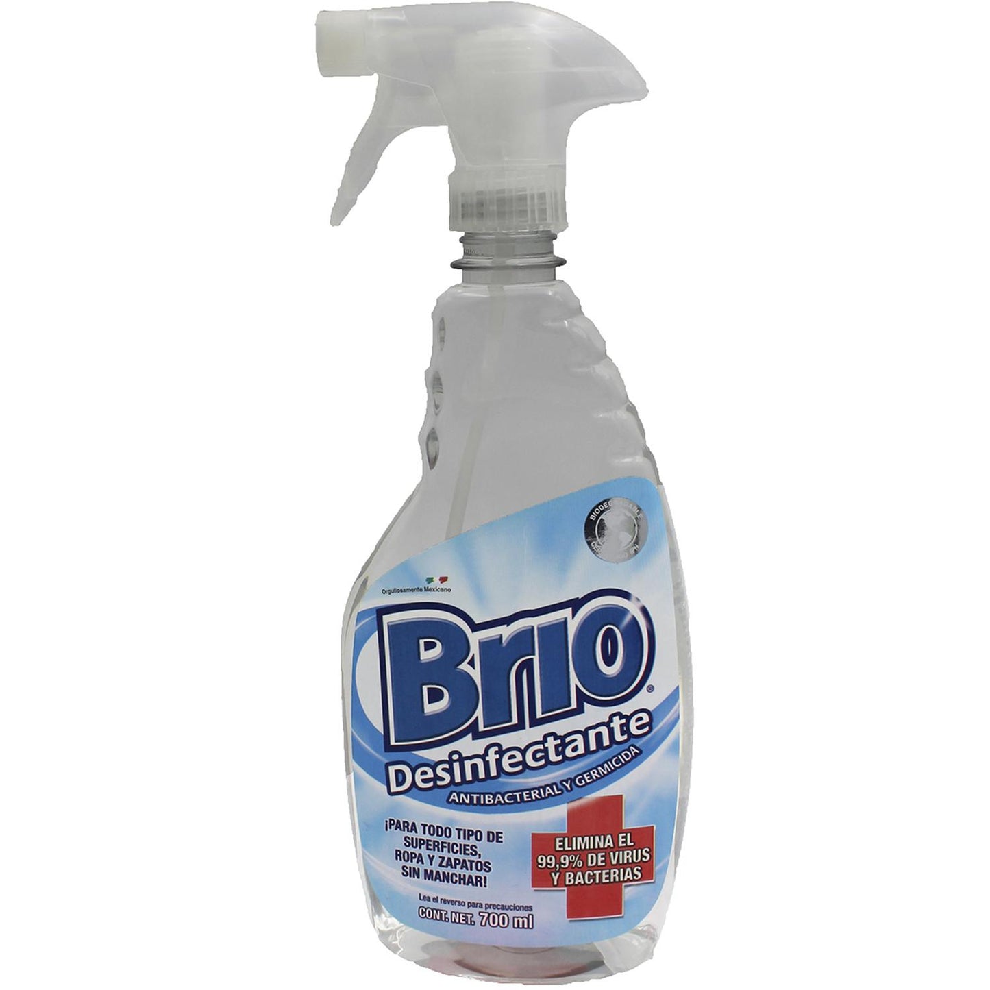 12PK - BRIO SANITIZANTE ANTIBACTERIAL 700ML