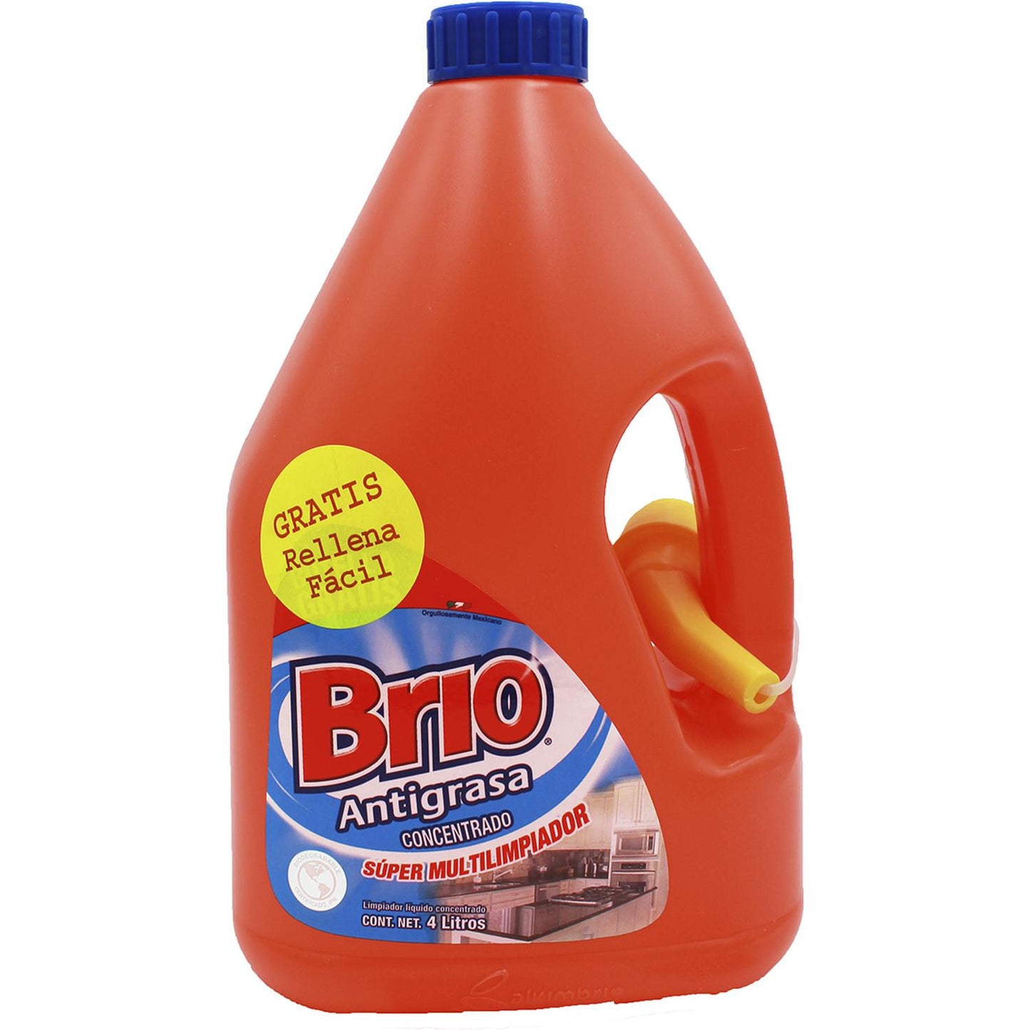 4PK - BRIO QUITA GRASA CITRICOS GARRAFA 4LT