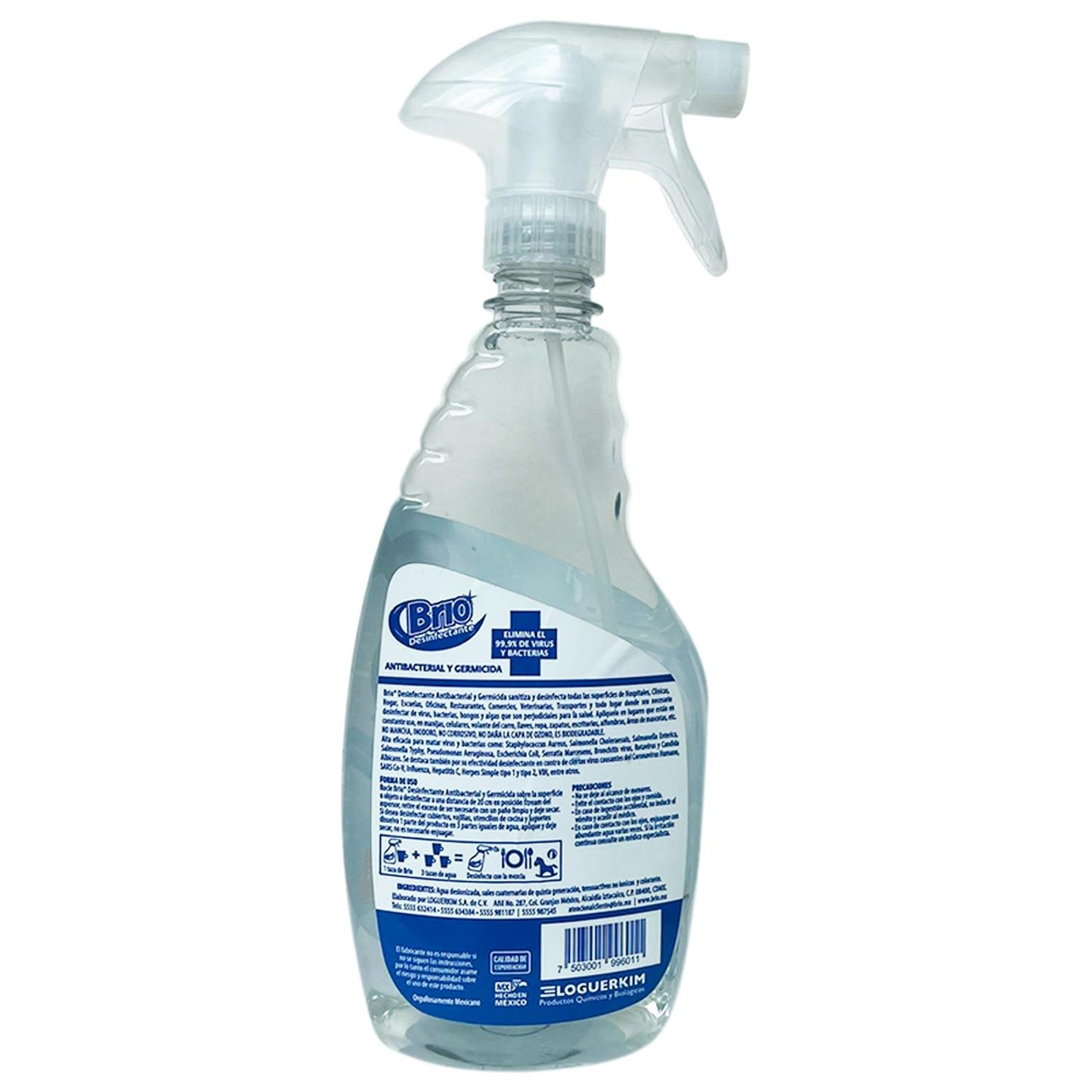 BRIO SANITIZANTE ANTIBACTERIAL 700ML