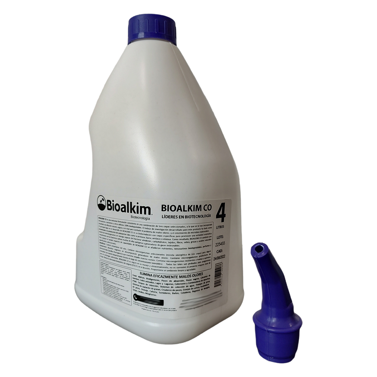 Limpiador wc portátil o químico de 1 litro - Producto biológico